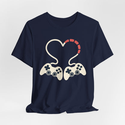 2 Gamers 1 Heart T-shirt
