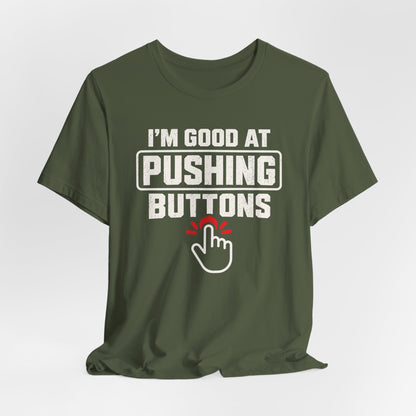 Button Pusher T-shirt