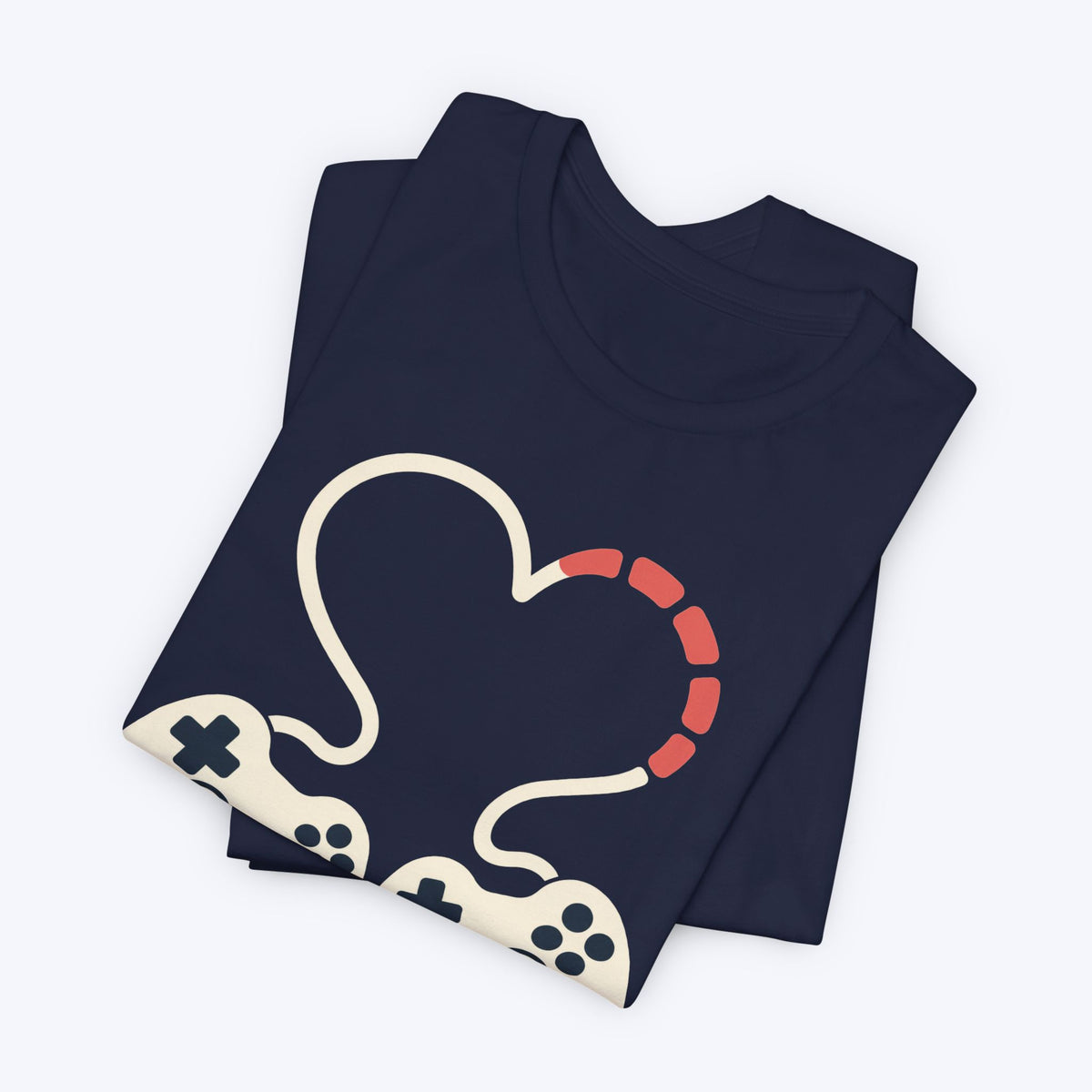 2 Gamers 1 Heart T-shirt