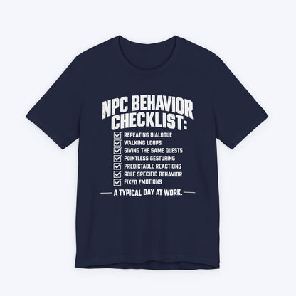 NPC Checklist T-shirt