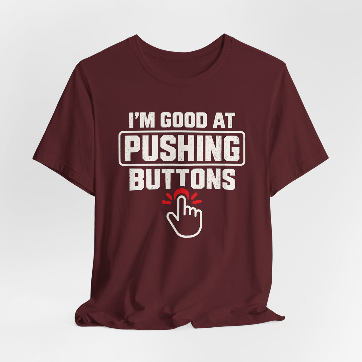 Red Button T-shirt
