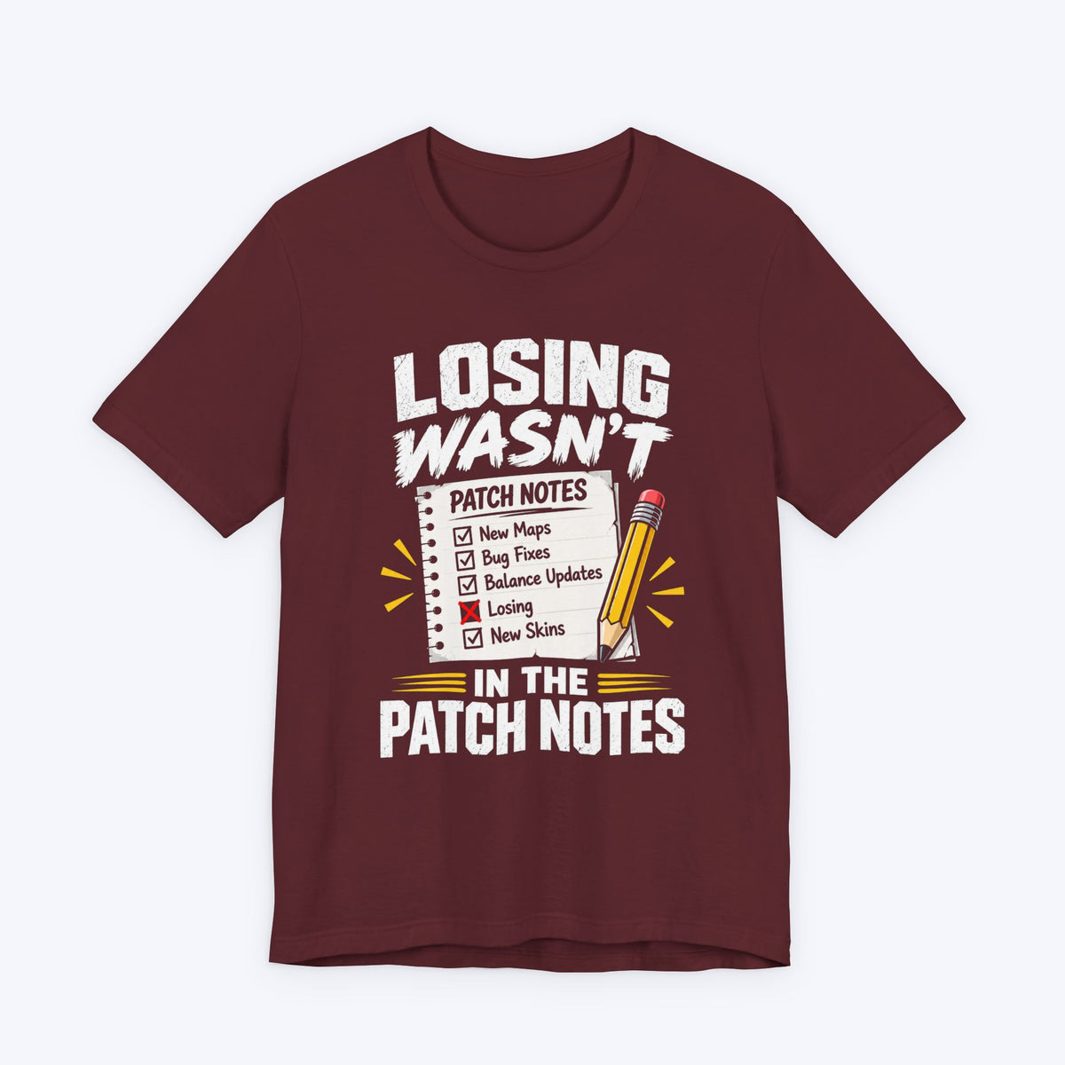 Patch Notes T-shirt