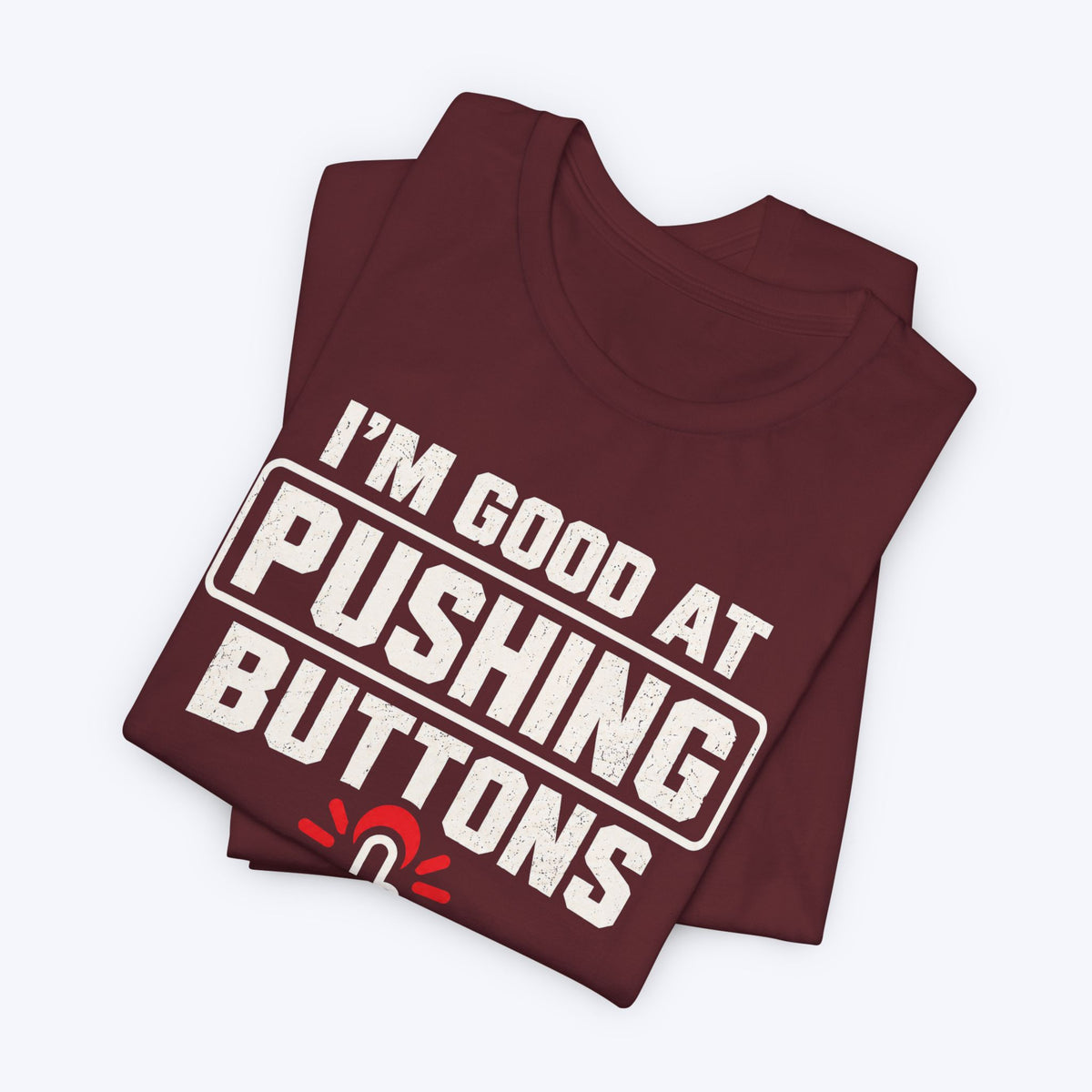 Red Button T-shirt