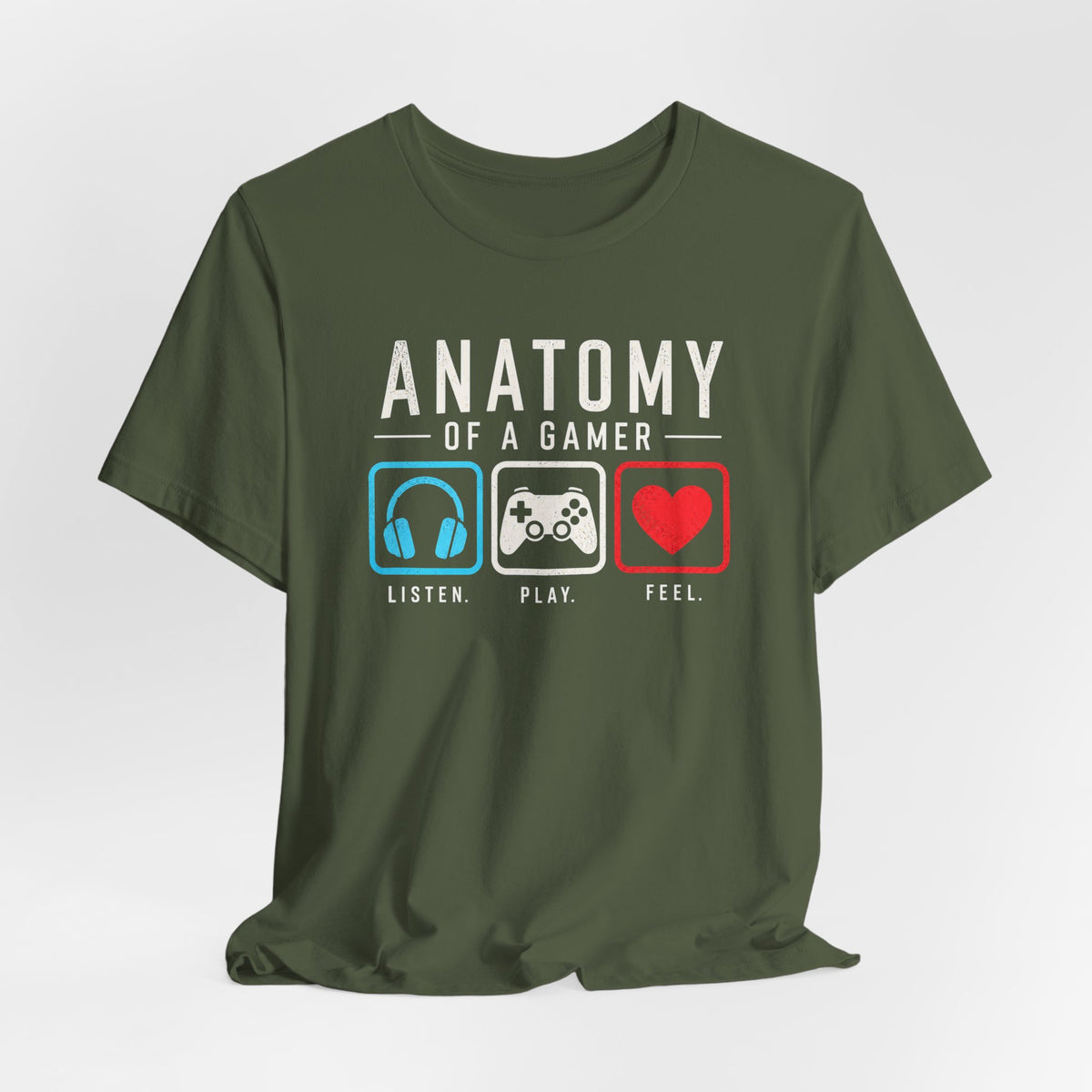 Listen, Play, Feel T-shirt
