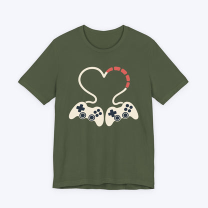 2 Gamers 1 Heart T-shirt
