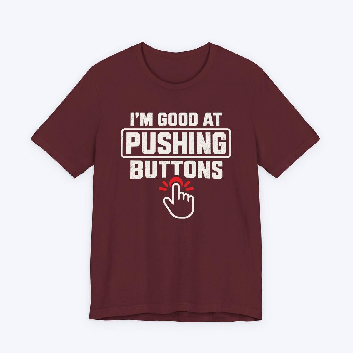 Red Button T-shirt