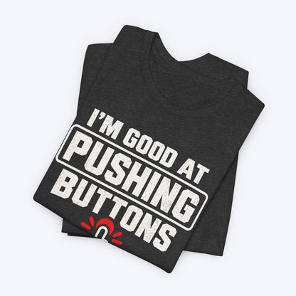 Red Button T-shirt