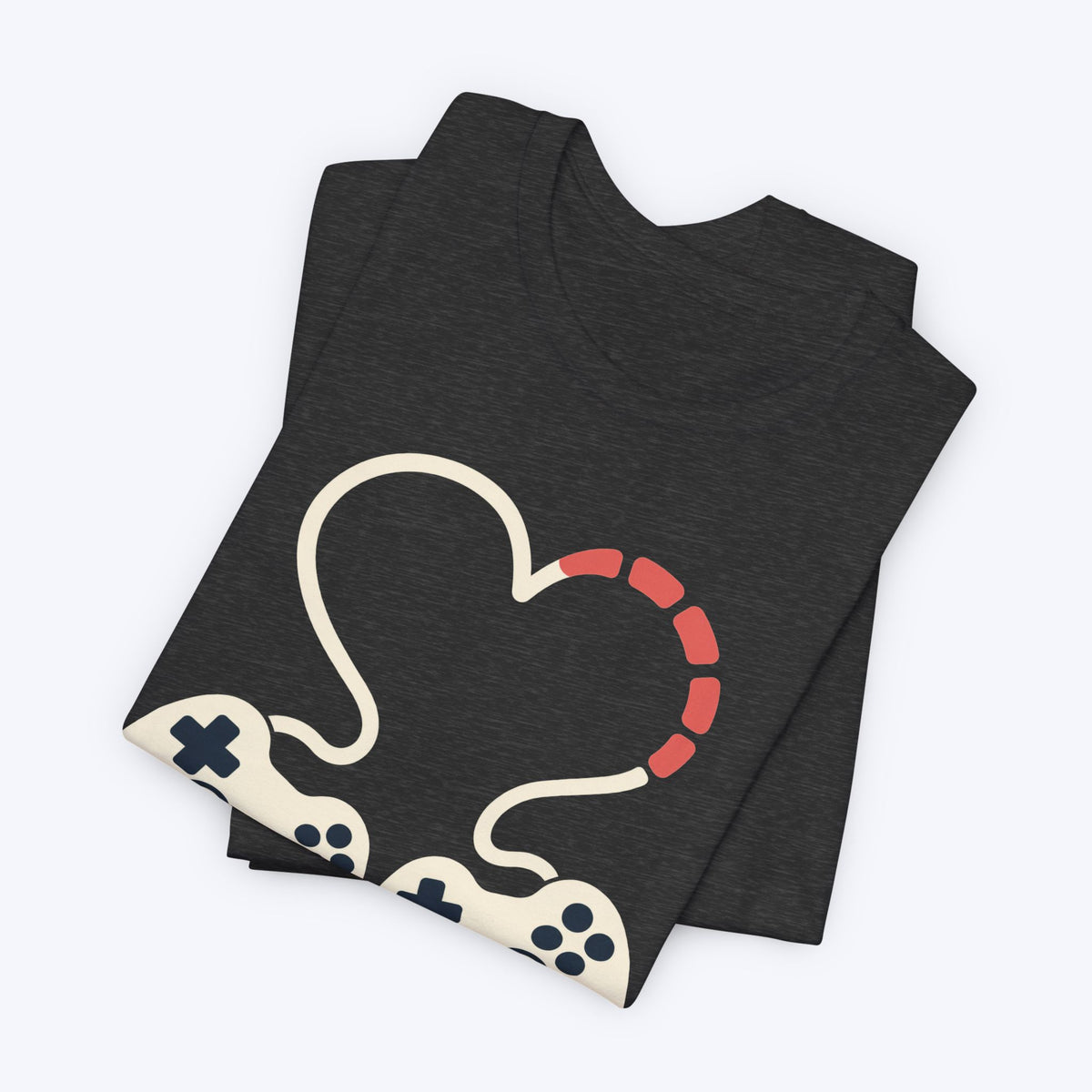 2 Gamers 1 Heart T-shirt