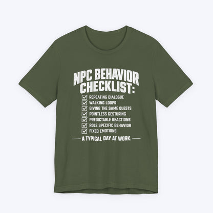 NPC Checklist T-shirt