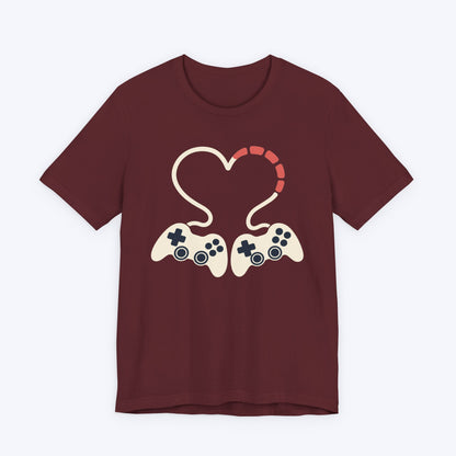 2 Gamers 1 Heart T-shirt