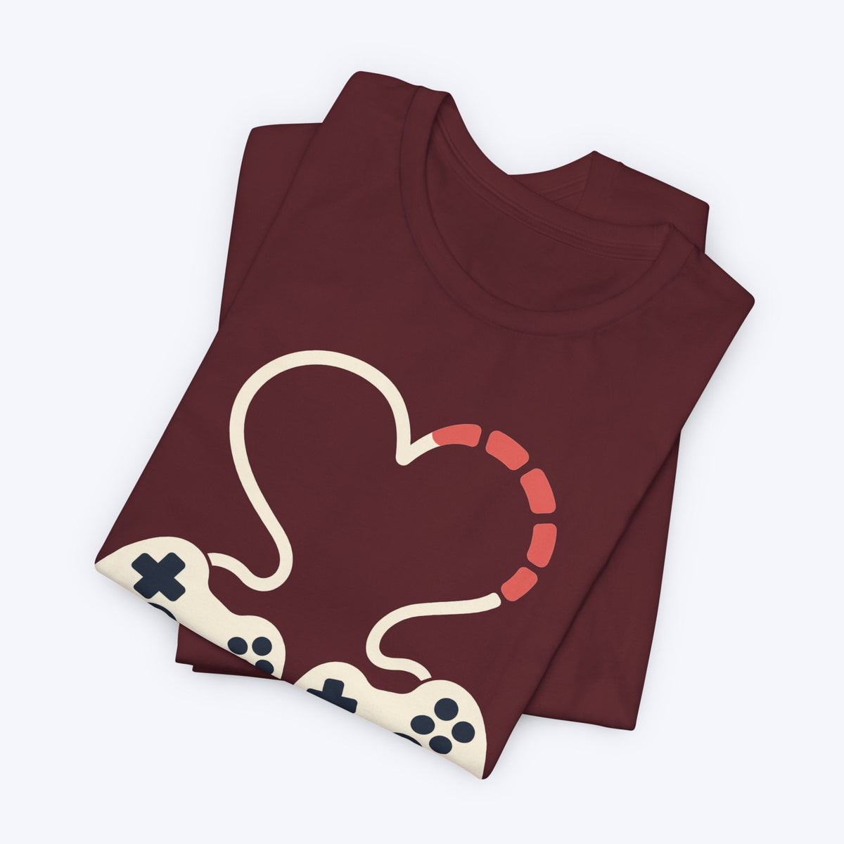 2 Gamers 1 Heart T-shirt