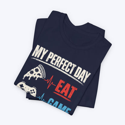 Food, Games, Sleep T-shirt