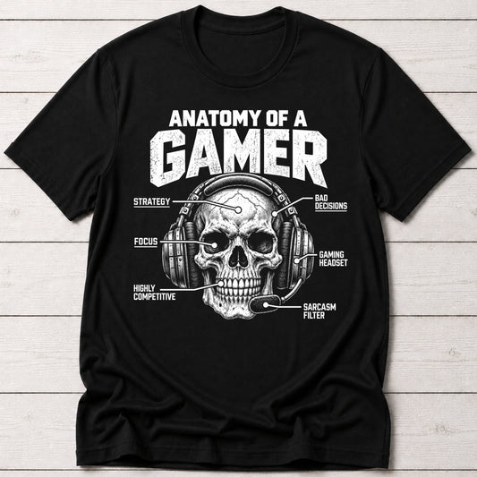 Gamer Skull T-Shirt