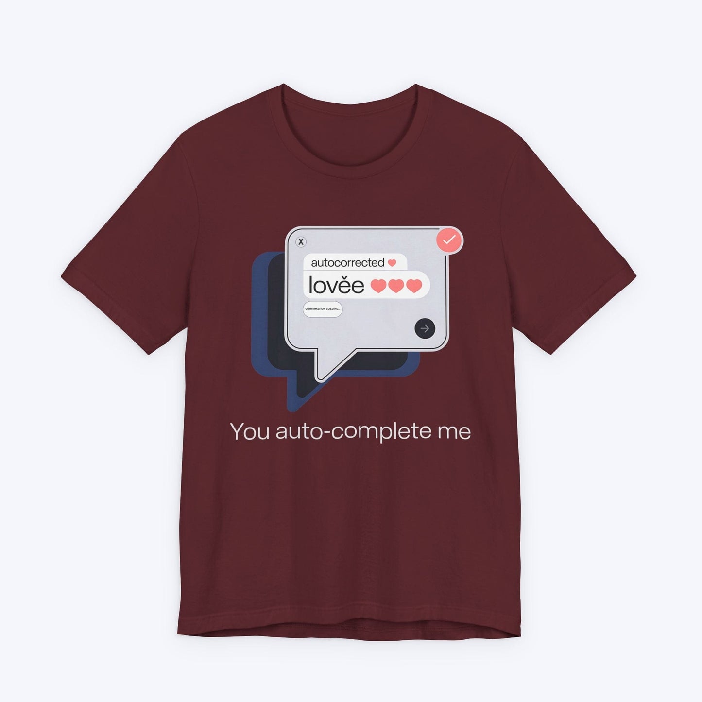 T-Shirt Auto-Complete in Progress T-shirt