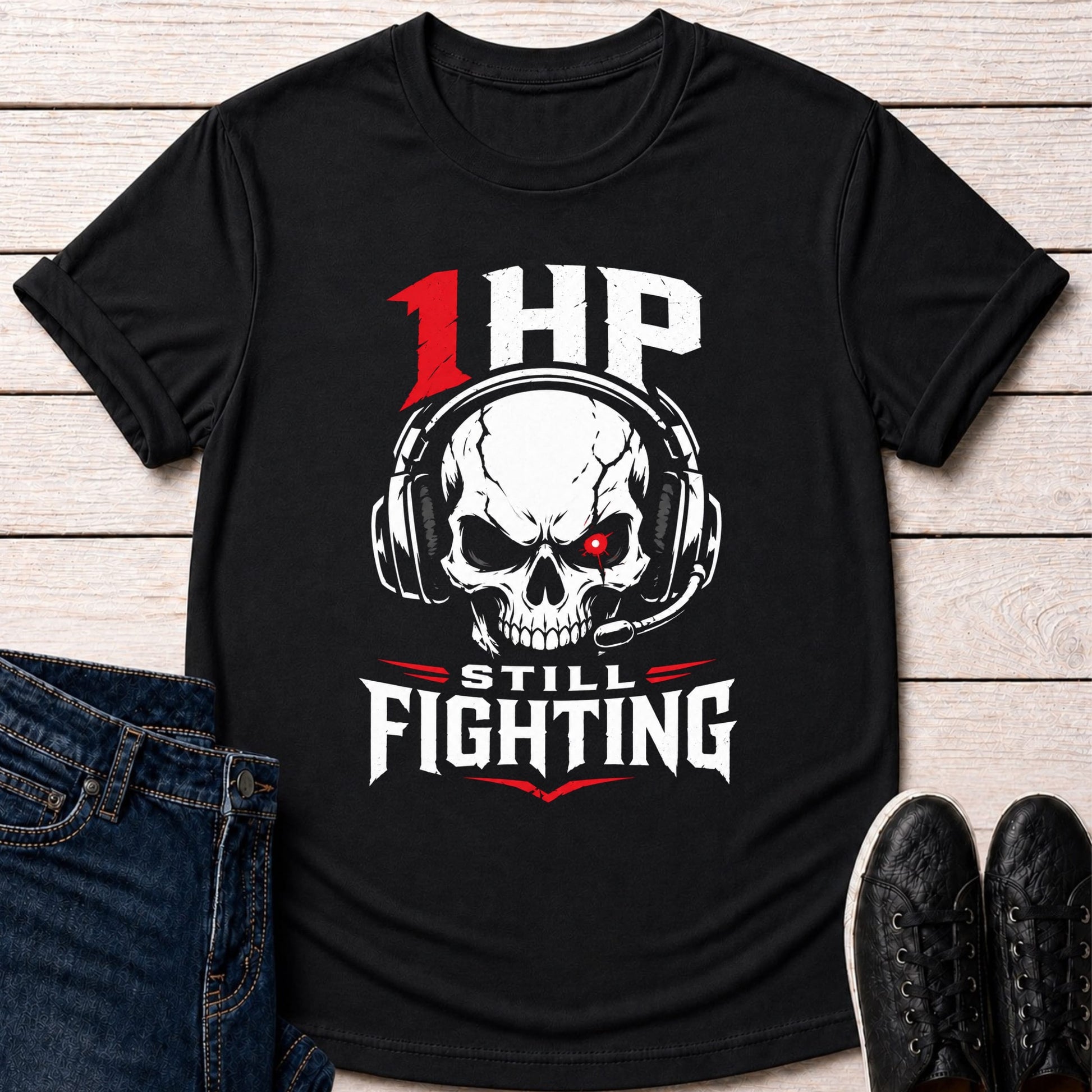 T-Shirt Black / S 1 Health T-shirt