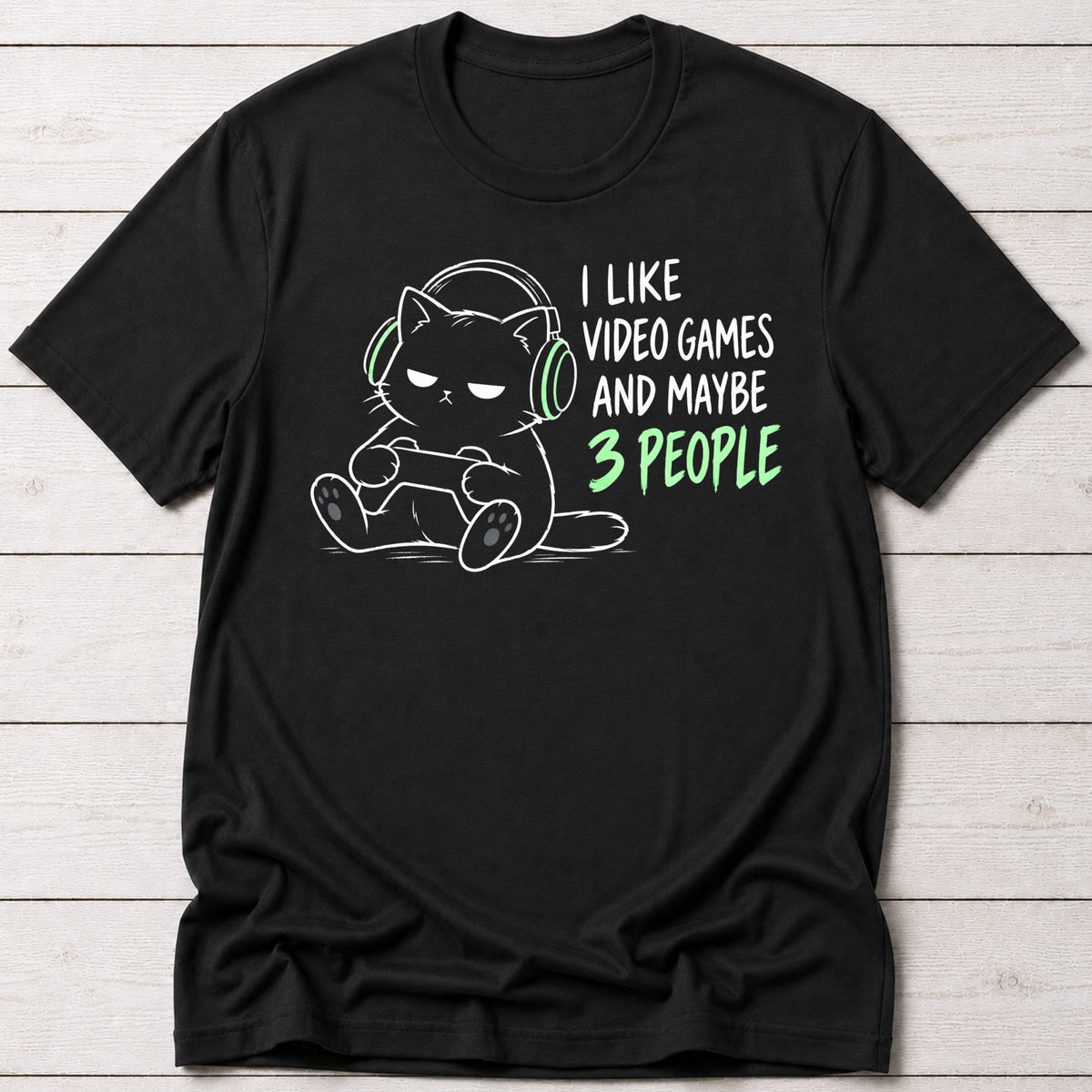 T-Shirt Black / S 3 People Limit T-shirt