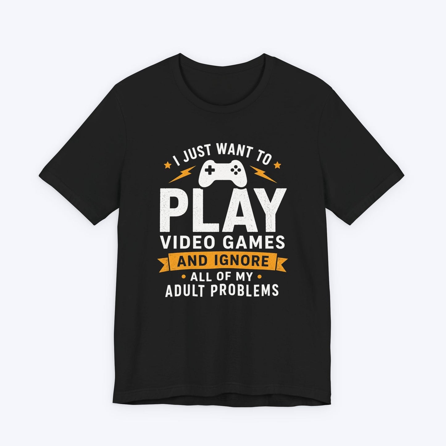 T-Shirt Black / S Adult Problems T-shirt