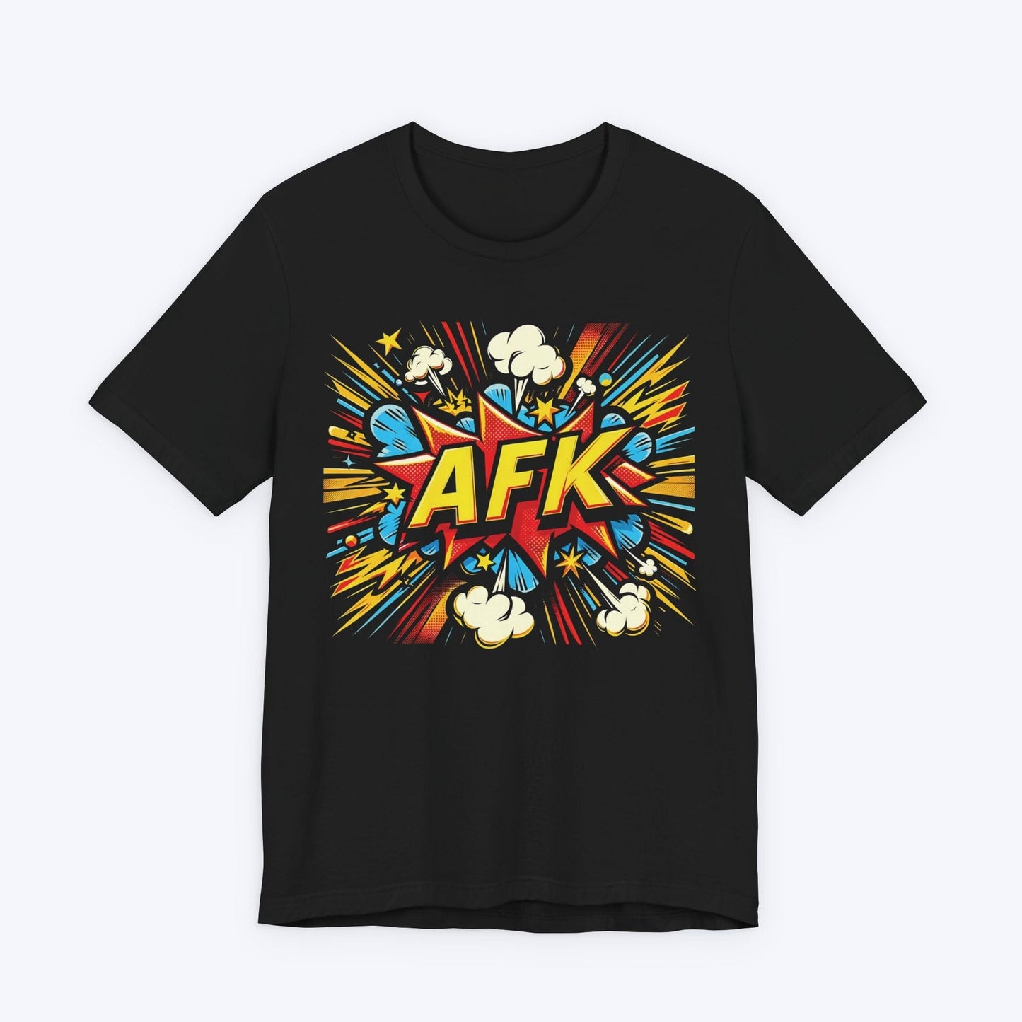 T-Shirt Black / S AFK Comic Book Vibes T-shirt