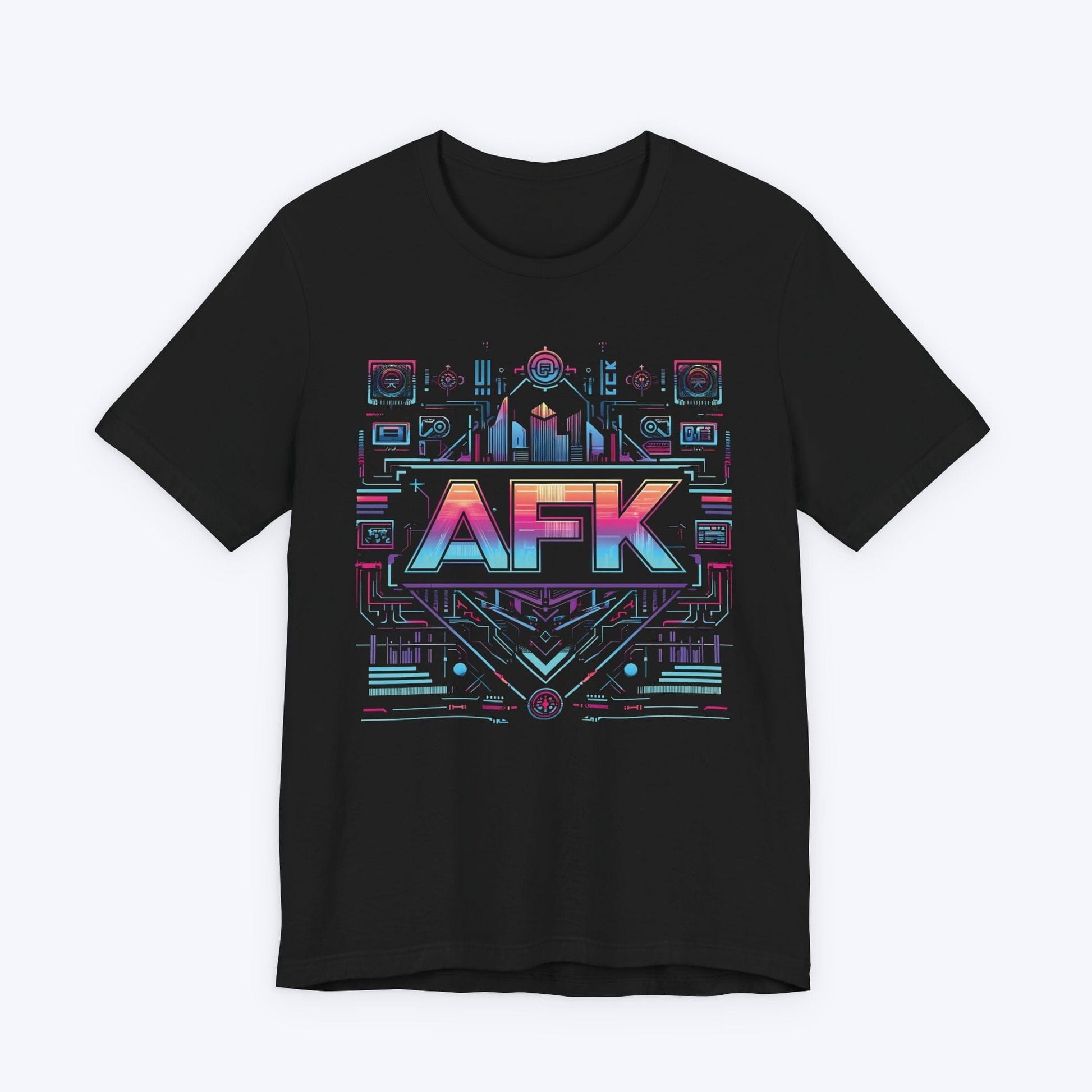 T-Shirt Black / S AFK Digital Interloper T-shirt