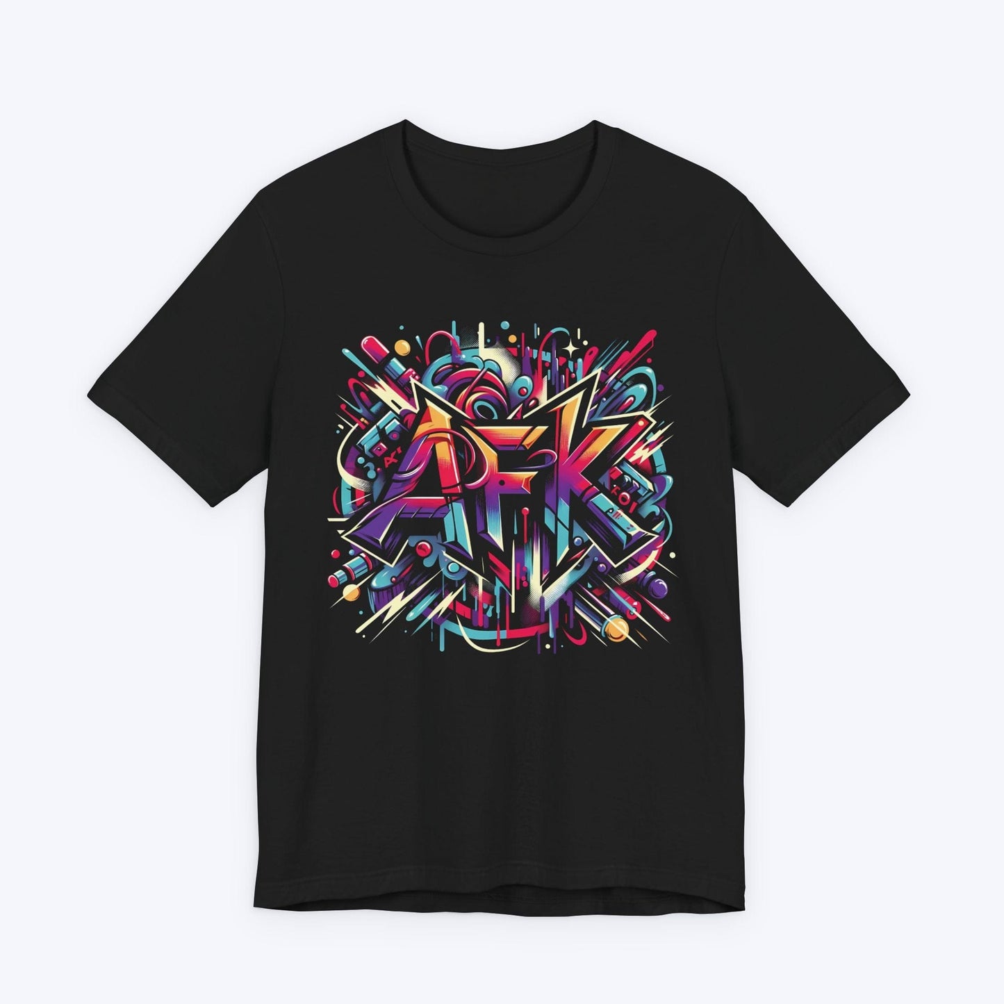 T-Shirt Black / S AFK Graffiti Bomb T-shirt