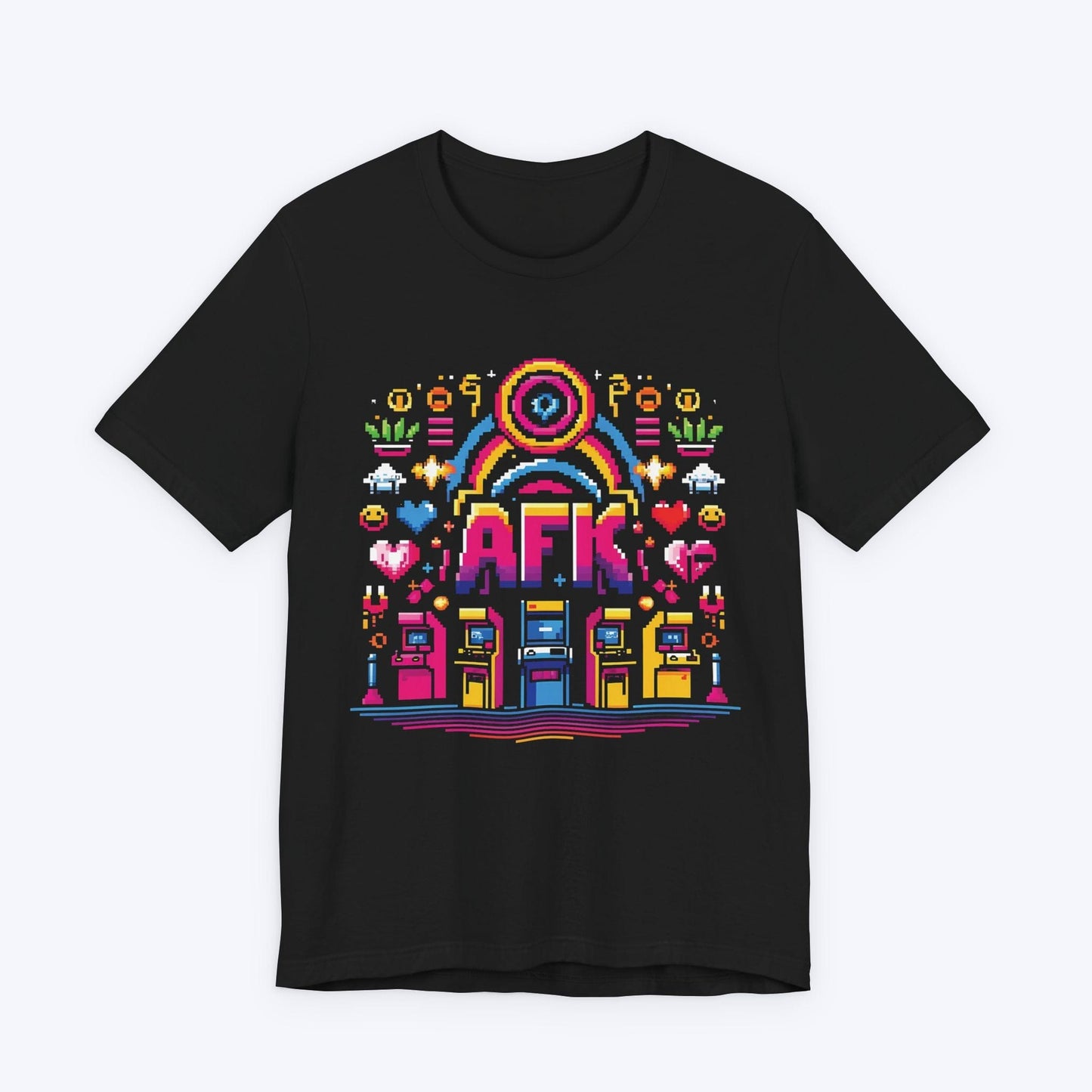 T-Shirt Black / S AFK in Pixels T-shirt