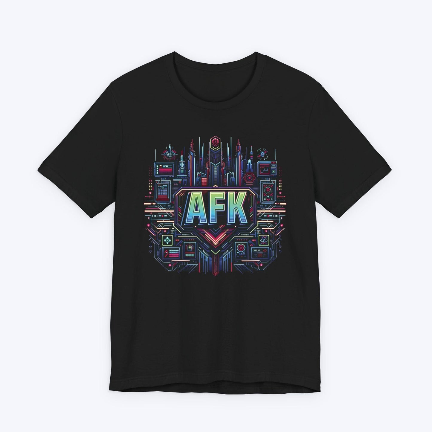 T-Shirt Black / S AFK Matrix T-shirt
