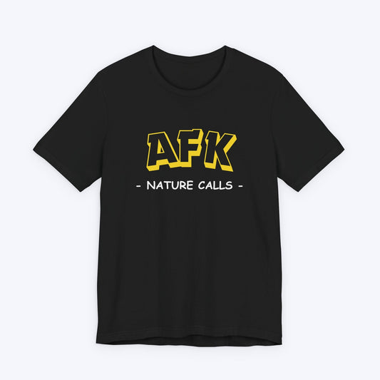 T-Shirt Black / S AFK Nature Calls T-shirt