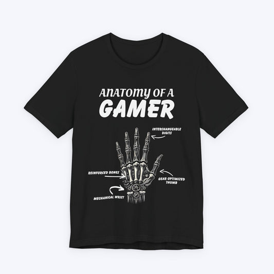 T-Shirt Black / S Anatomy of a Gamer (Mechanical Hand) T-shirt