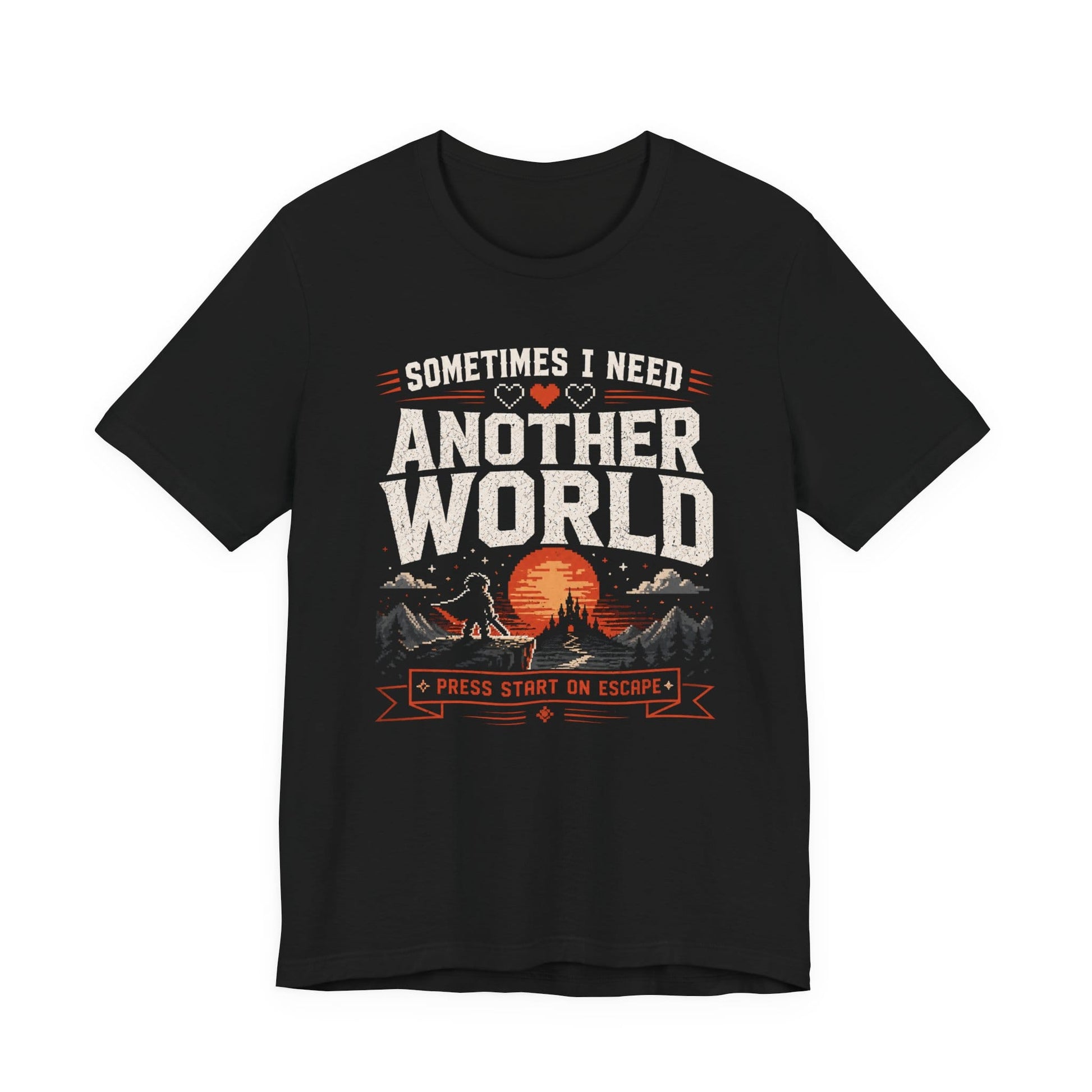 T-Shirt Black / S Another World Awaits T-shirt