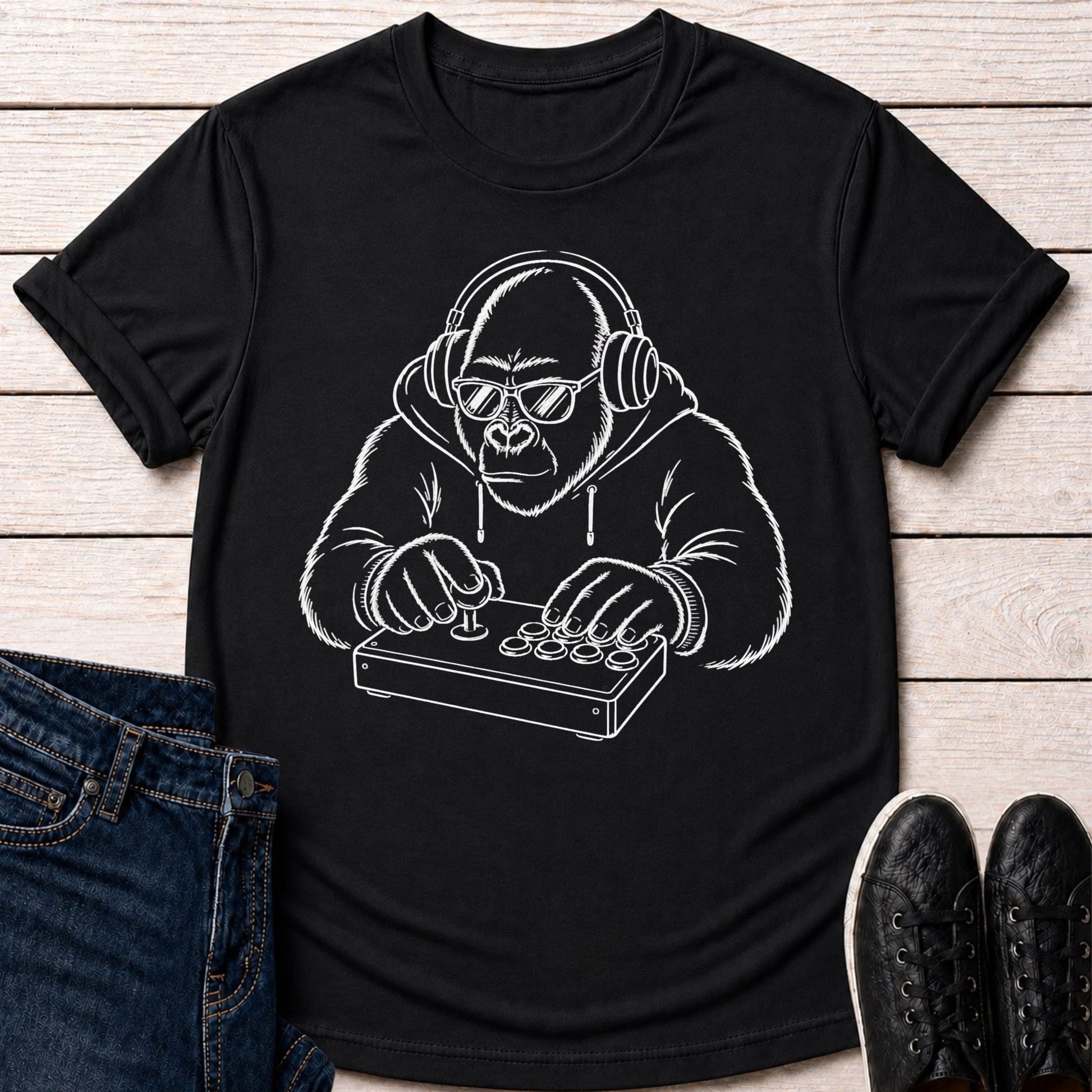 T-Shirt Black / S Arcade Gorilla T-shirt