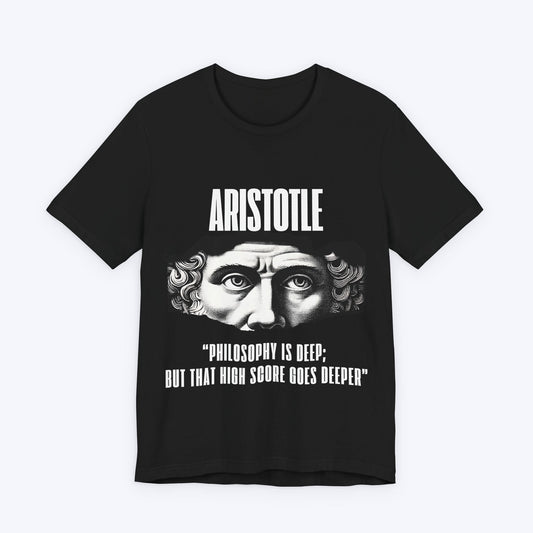 T-Shirt Black / S ARISTOTLE (That High Score Goes Deeper) T-shirt