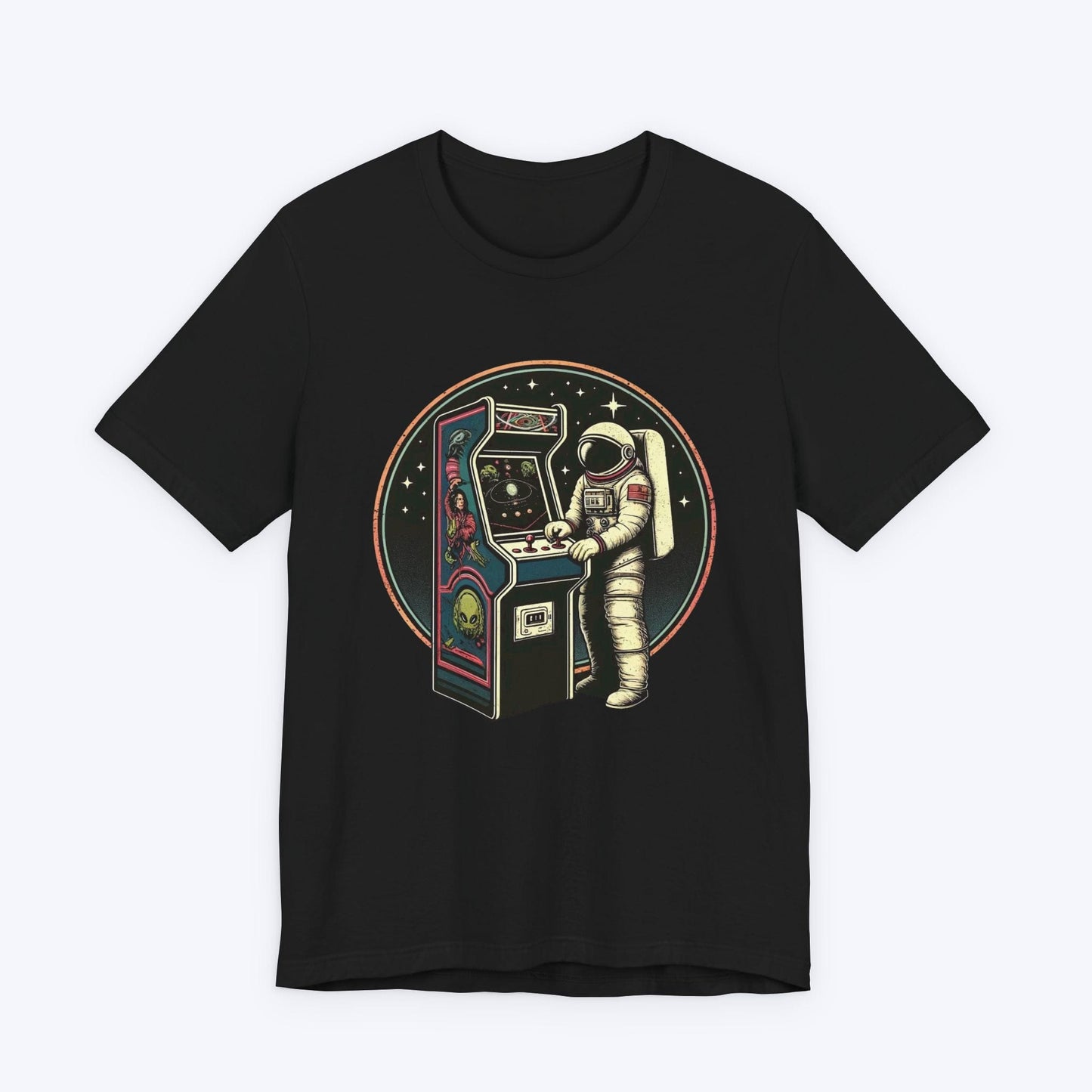 T-Shirt Black / S Astro Mechanic - Space Gamer T-shirt