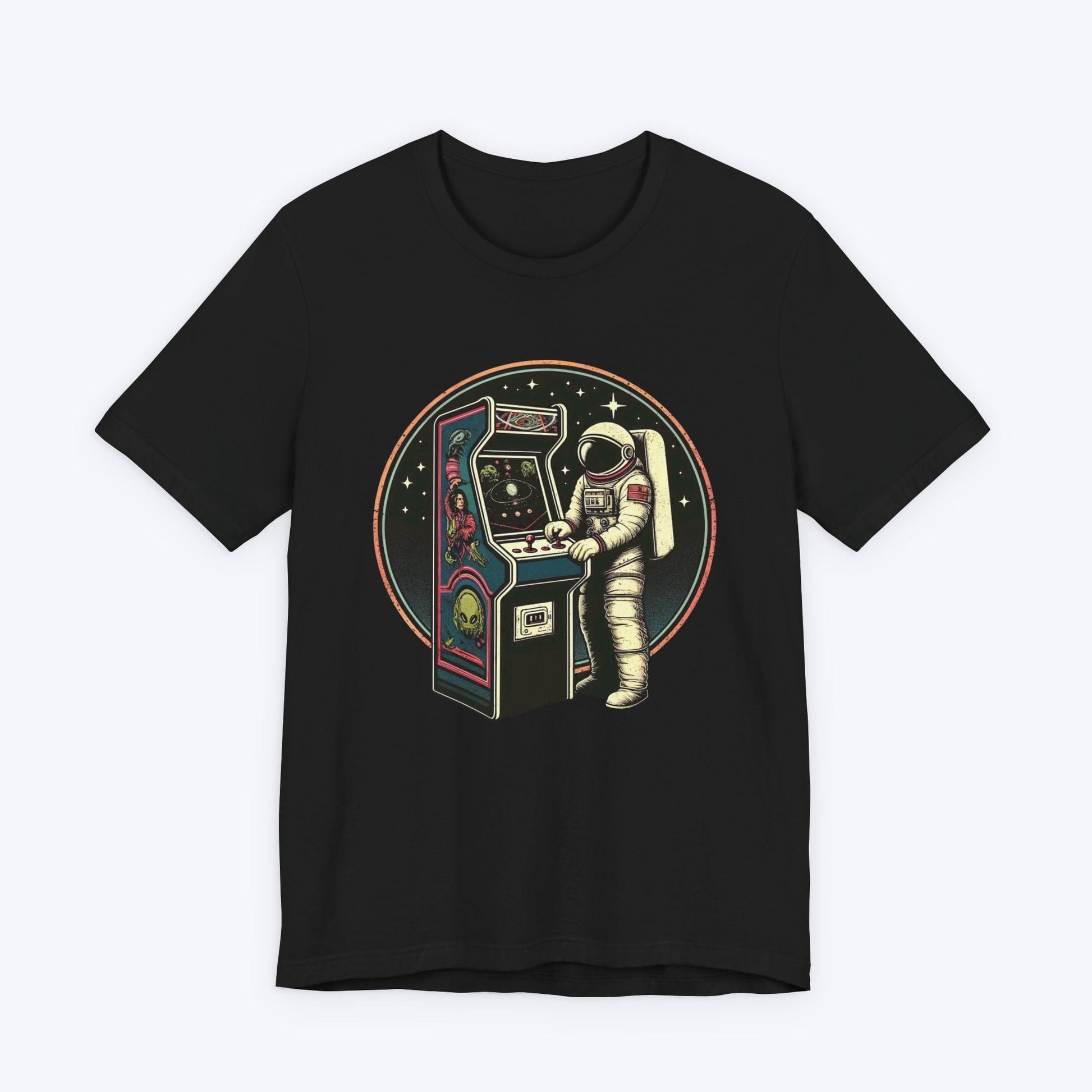 T-Shirt Black / S Astro Mechanic - Space Gamer T-shirt