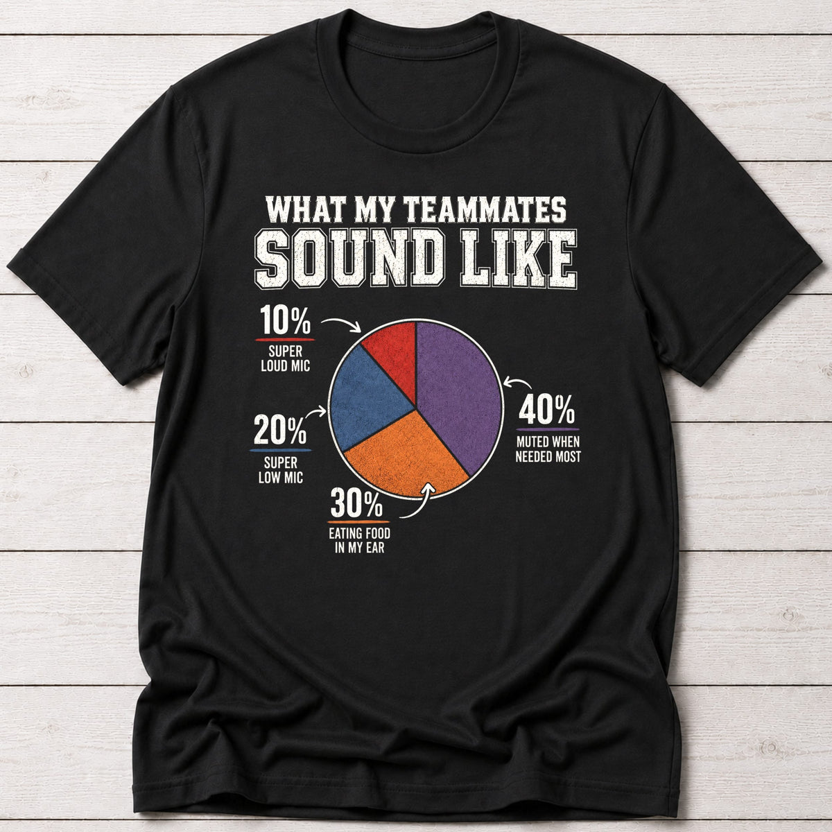 T-Shirt Black / S Audio Problems T-shirt