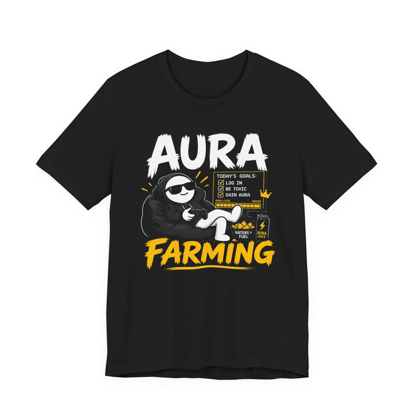 T-Shirt Black / S Aura Goals T-shirt