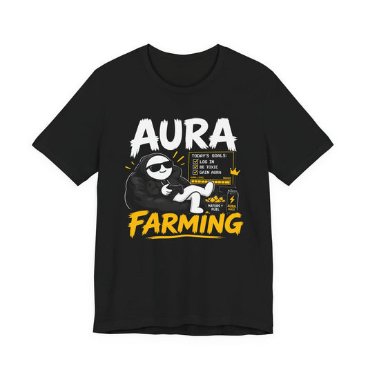 T-Shirt Black / S Aura Goals T-shirt