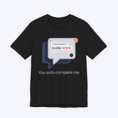 T-Shirt Black / S Auto-Complete in Progress T-shirt