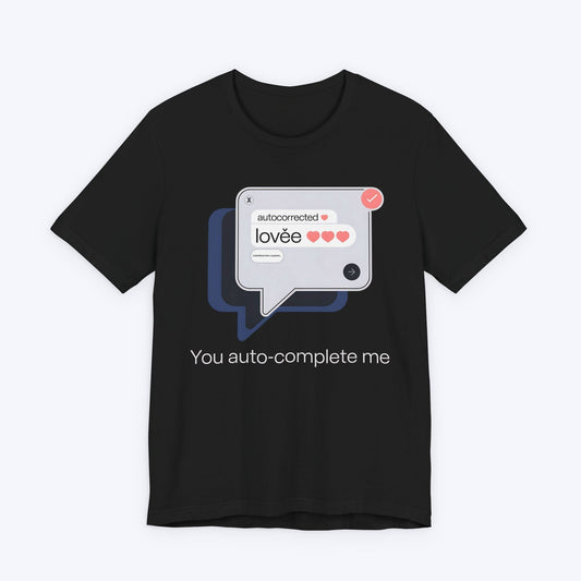 T-Shirt Black / S Auto-Complete in Progress T-shirt