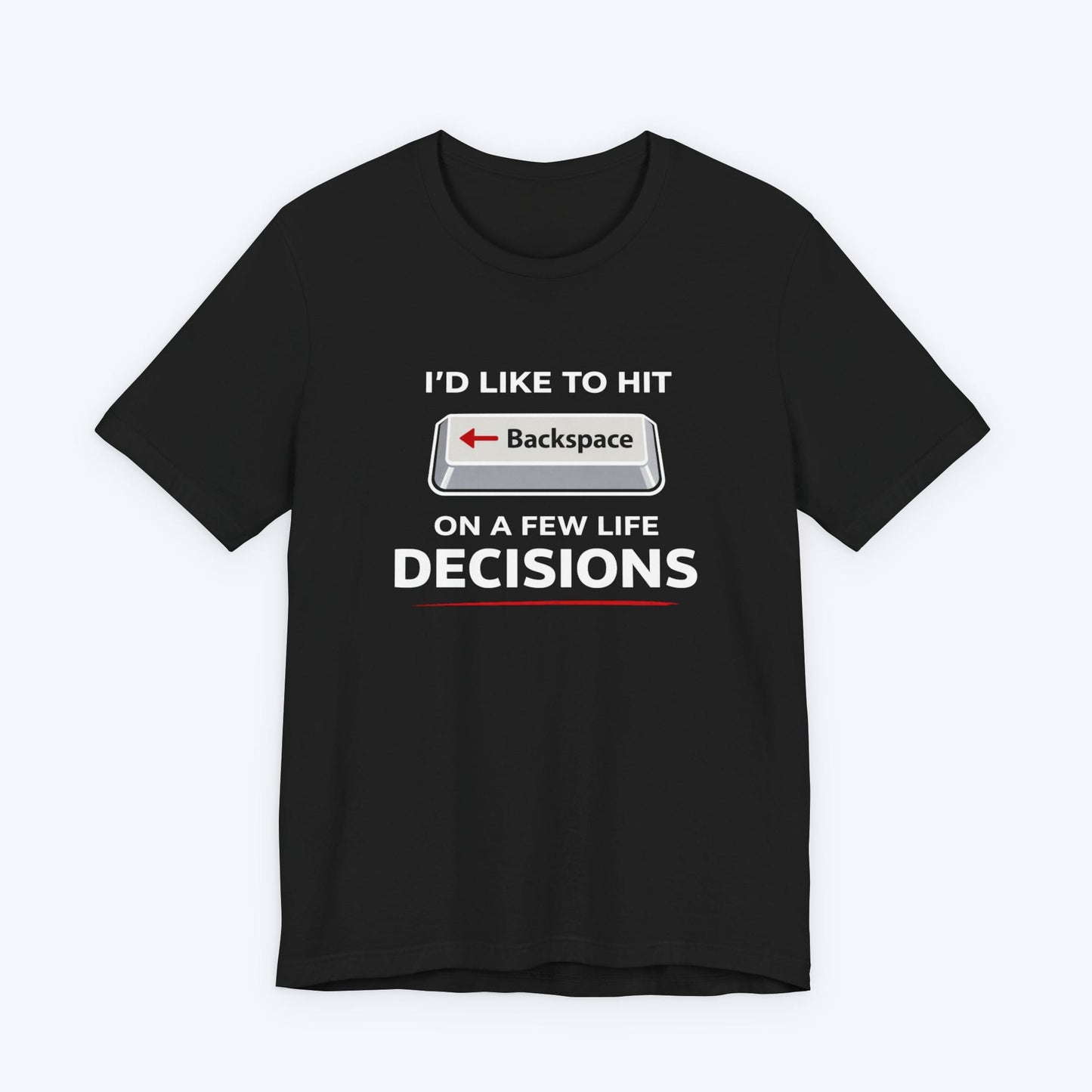 T-Shirt Black / S Backspace T-shirt