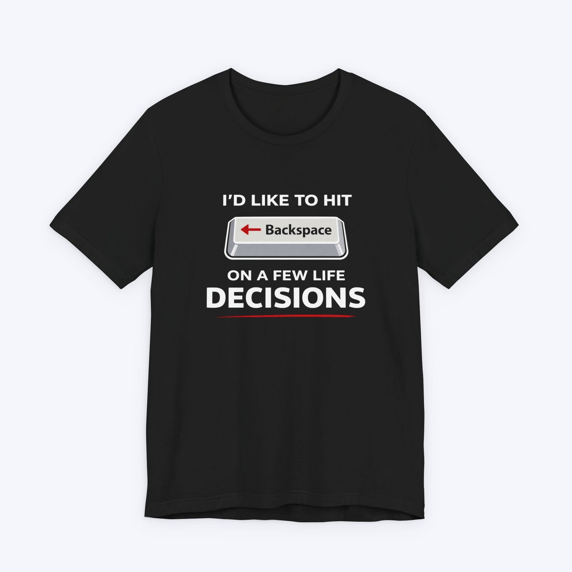 T-Shirt Black / S Backspace T-shirt