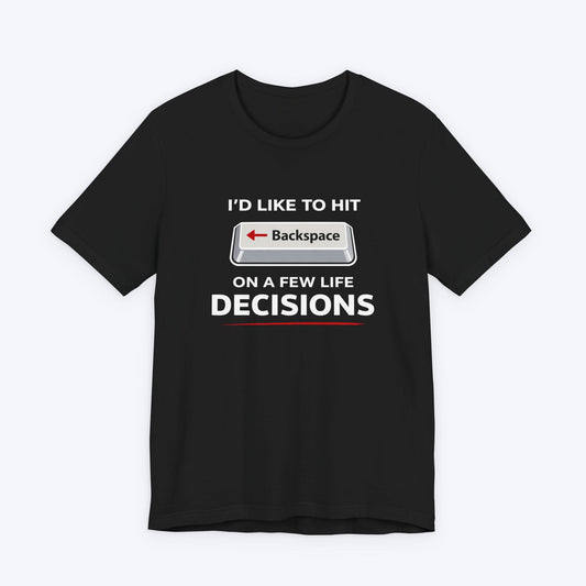 T-Shirt Black / S Backspace T-shirt