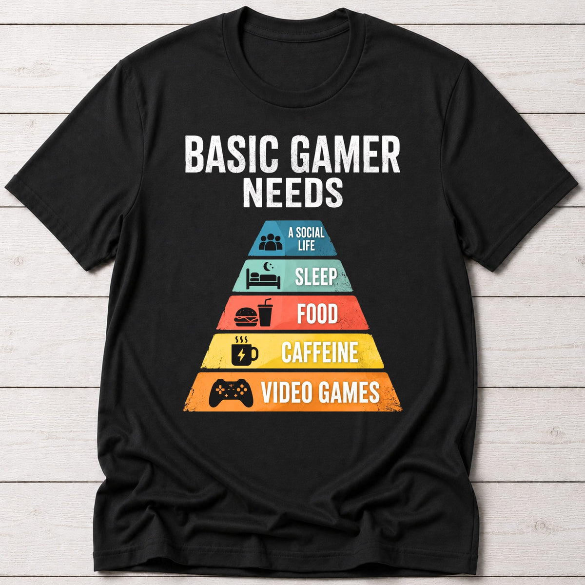 T-Shirt Black / S Basic Needs T-shirt