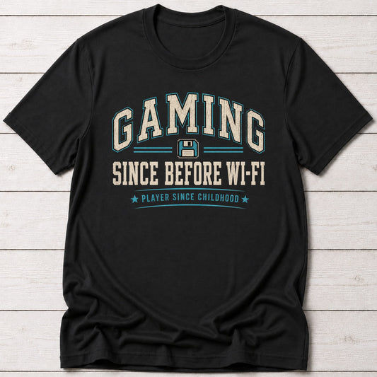 T-Shirt Black / S Before WiFi T-shirt