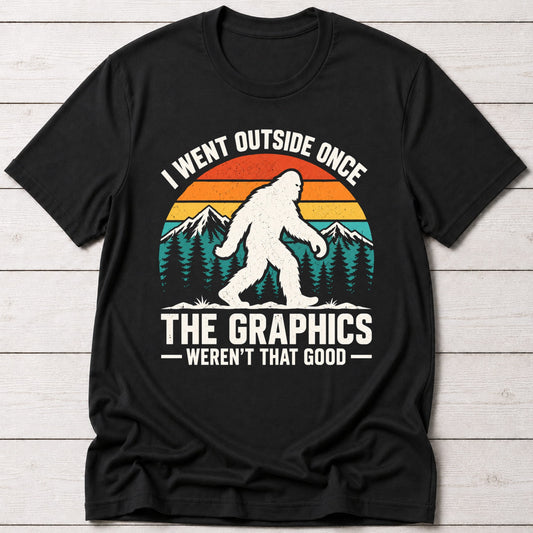 T-Shirt Black / S Bigfoots Review T-shirt