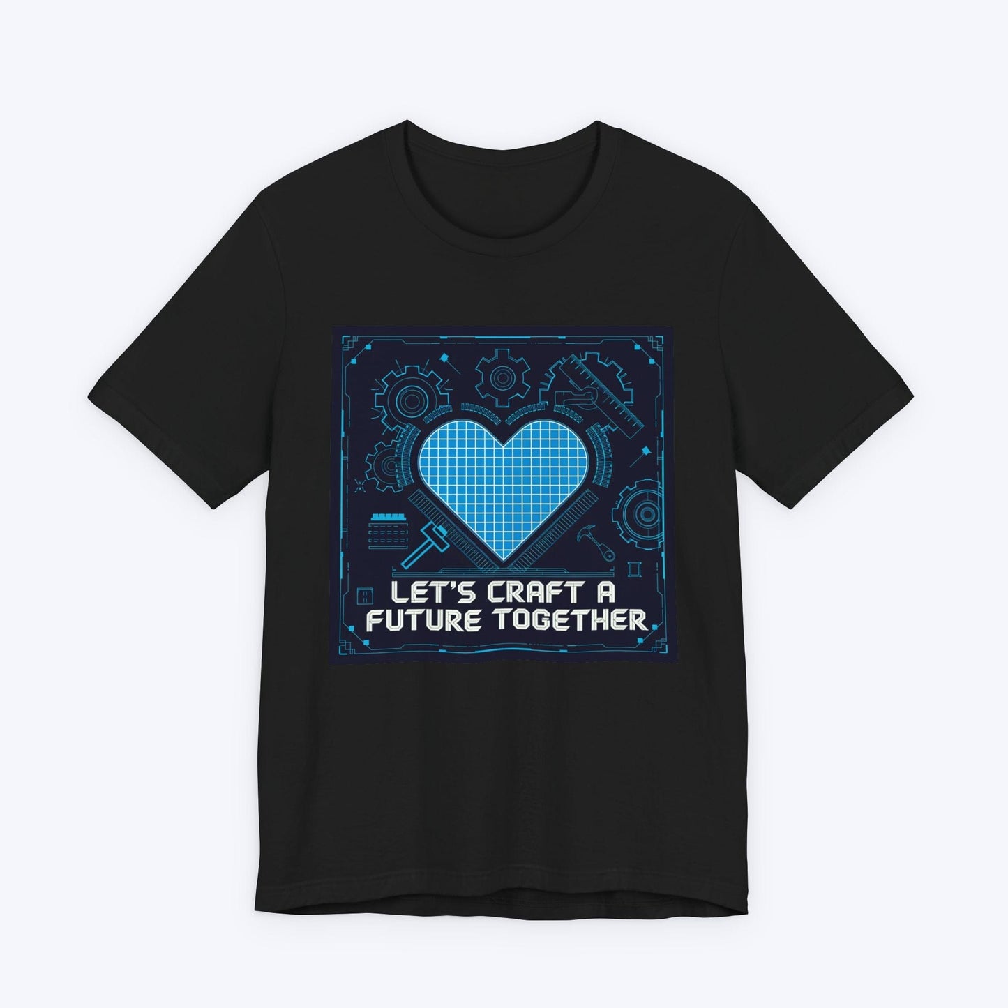 T-Shirt Black / S Blueprint for Love T-shirt