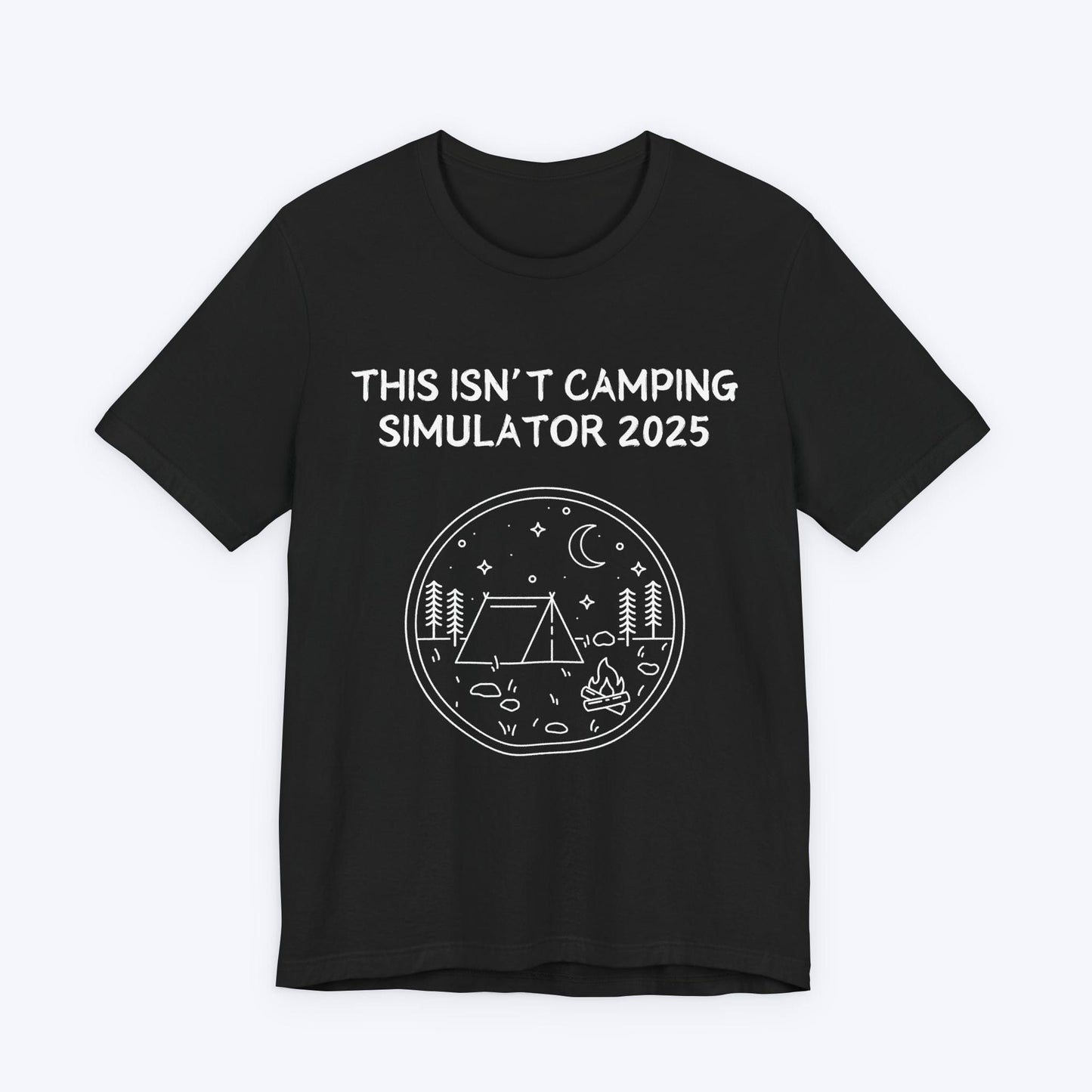 T-Shirt Black / S Camping Simulator "Gamer" T-shirt