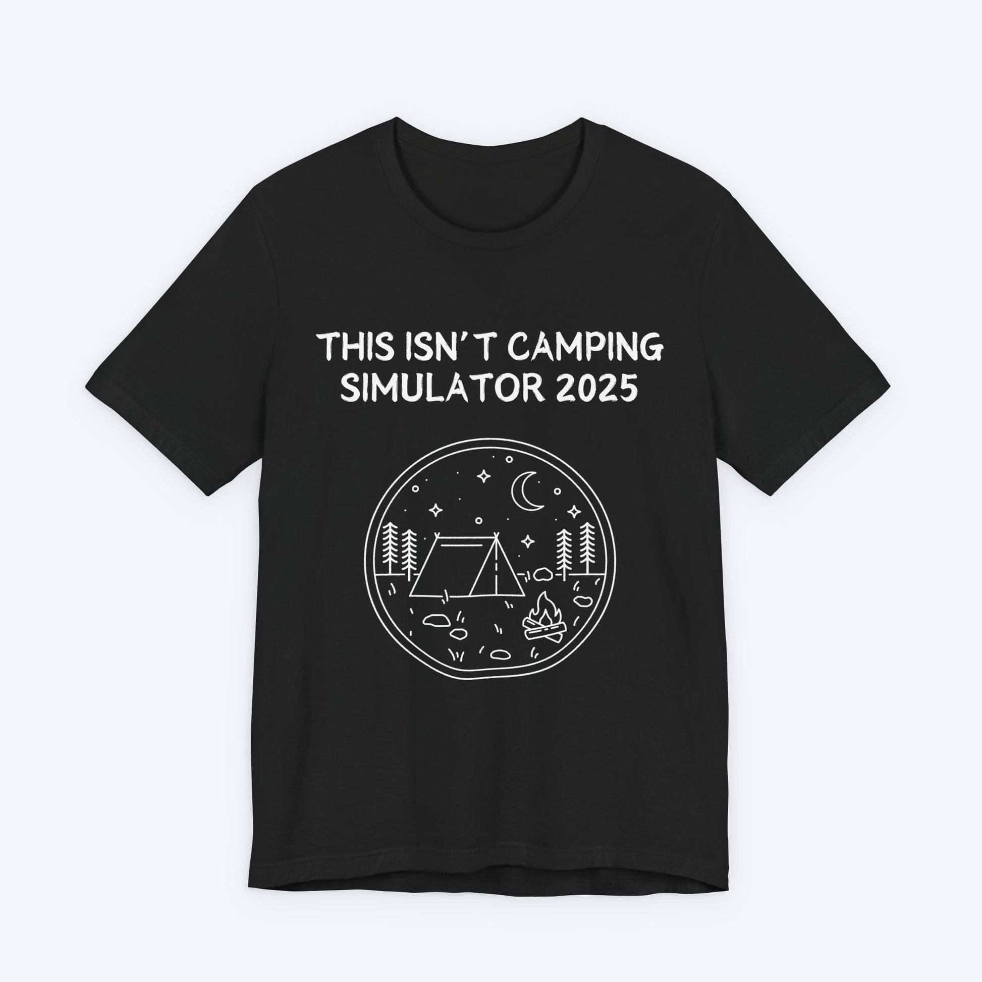 T-Shirt Black / S Camping Simulator "Gamer" T-shirt