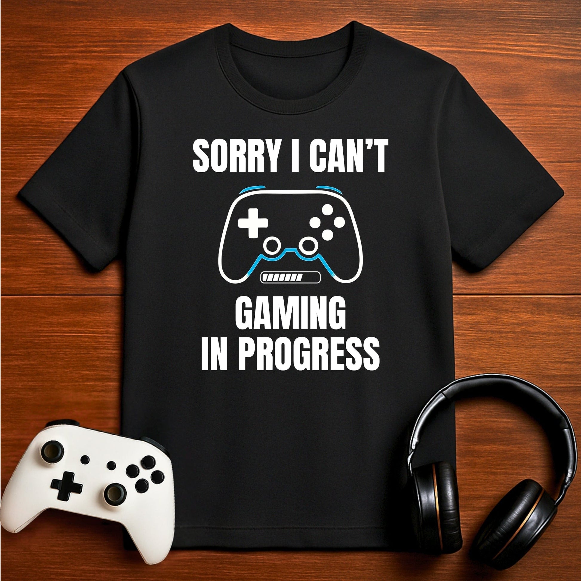 T-Shirt Black / S Can't Stop Gaming T-shirt