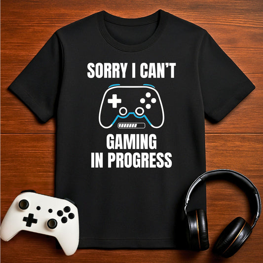 T-Shirt Black / S Can't Stop Gaming T-shirt