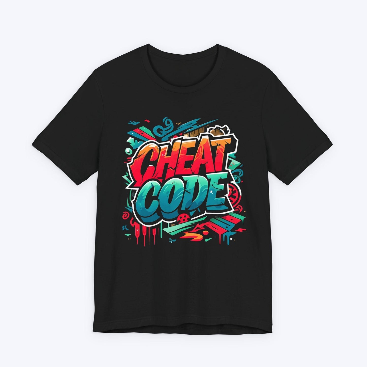 T-Shirt Black / S Cheat Code Graffiti Bomb T-shirt